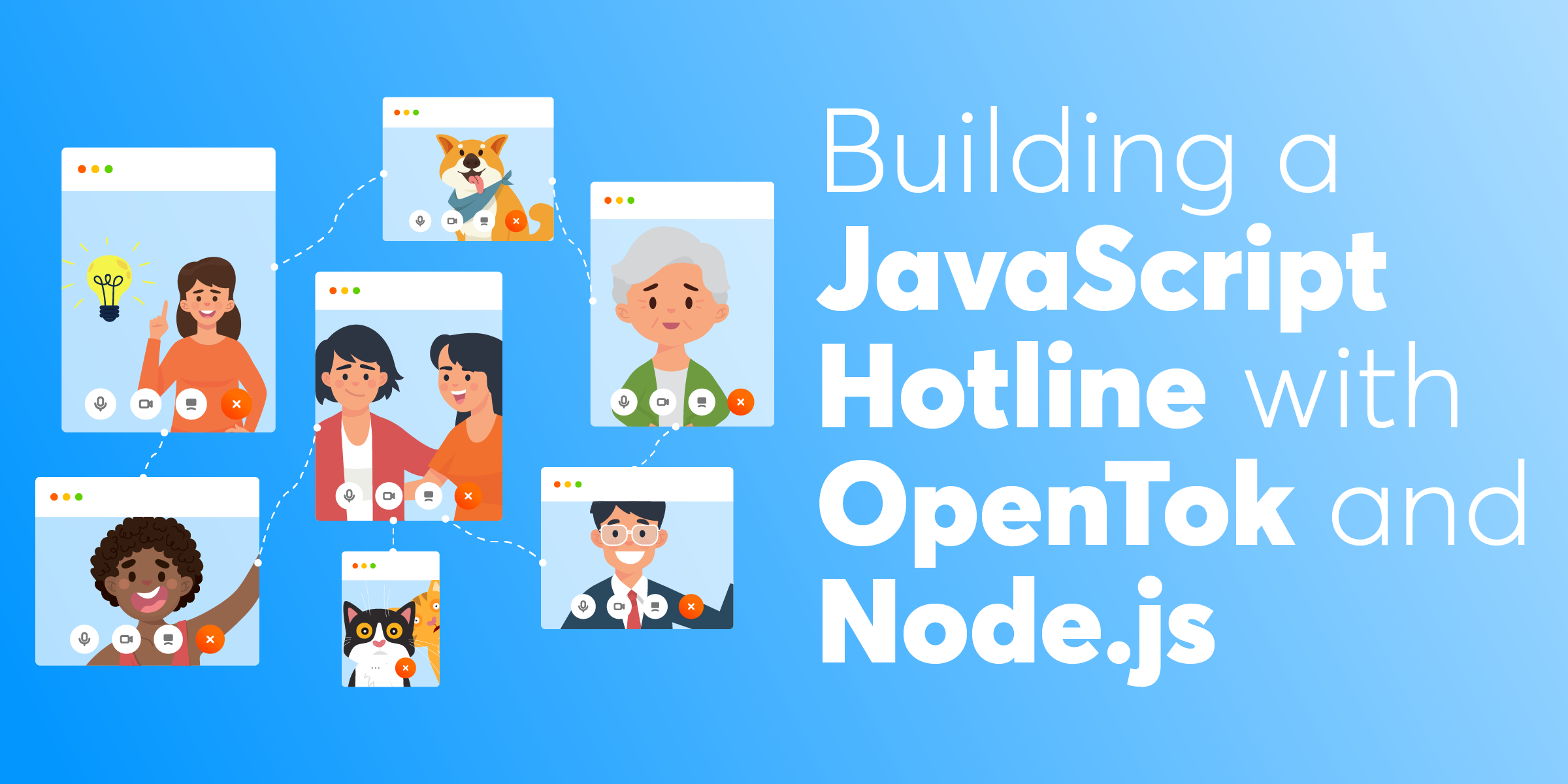 Building a JavaScript Hotline with OpenTok and Node.js